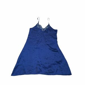 Navy Blue Lace Slip Dress/Lingerie